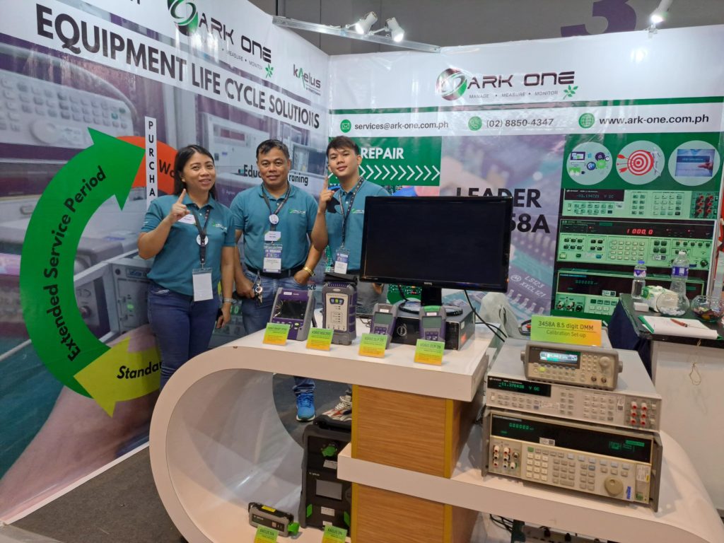 Ark One Technologies Inc. - Keysight authorized exhibits at the Philippine Semiconductor & Electronics Convention and Exhibitions, showcasing our latest products and services to a wide range of people.