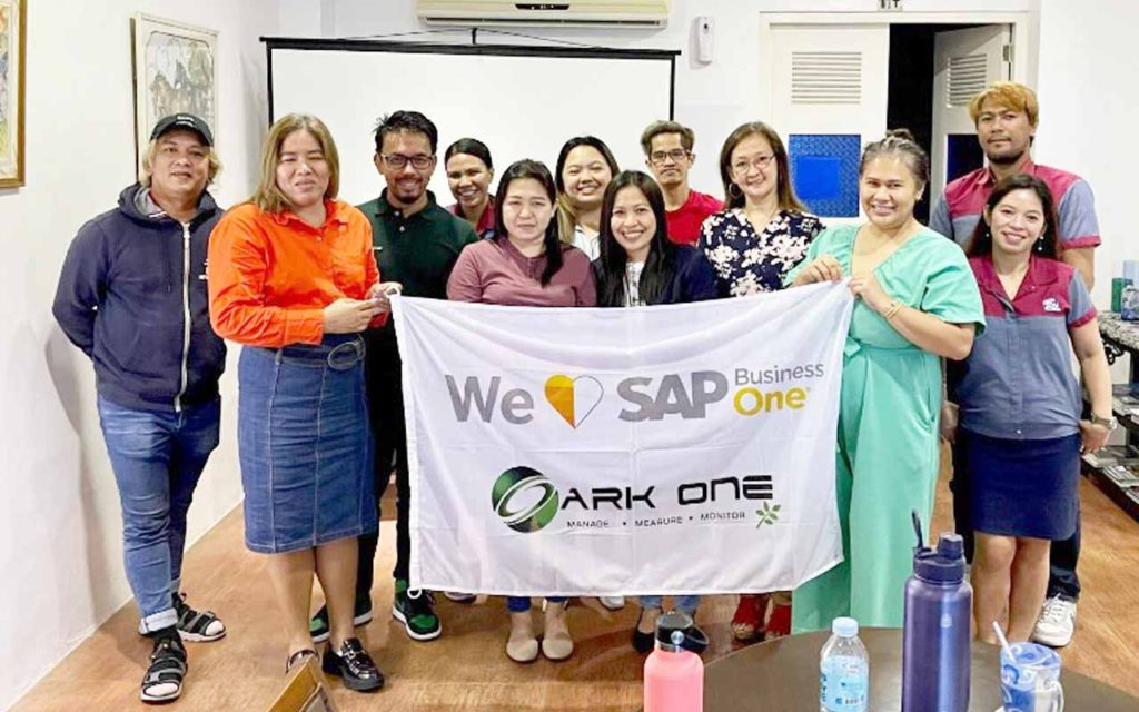 Project Kick-Off Meeting with Don-Don-Ship-Supply-Marine-Services-Corp. and Ark One - discussing the start of SAP Business One