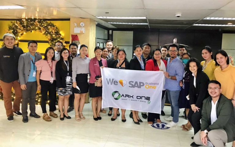 Project Kick-Off Meeting with Landtraders World Properties Corp. and Ark One - discussing the start of SAP Business One