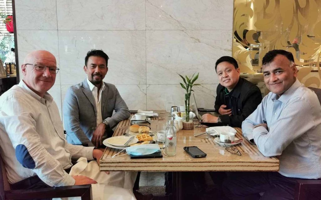 Meeting with Viavi and Ark One - discussing the partnership of Viavi.