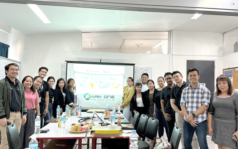 Project Kick-Off Meeting with Rusley Sales Corporation (RSC) with the start of SAP Business One